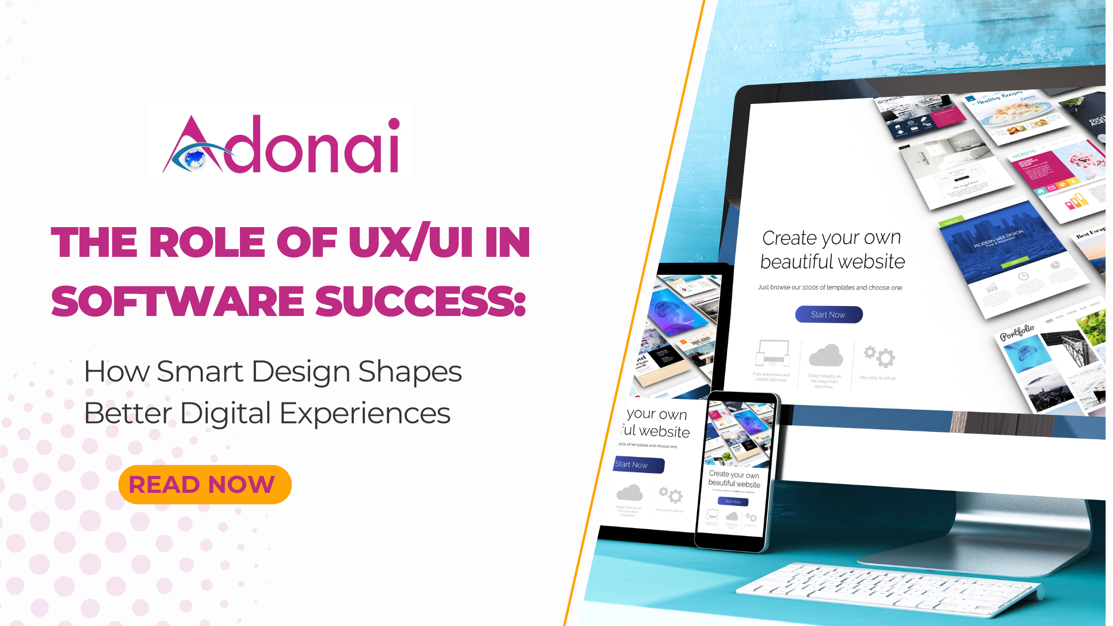 The Role of UX/UI in Software Success: How Smart Design Shapes Better Digital Experiences